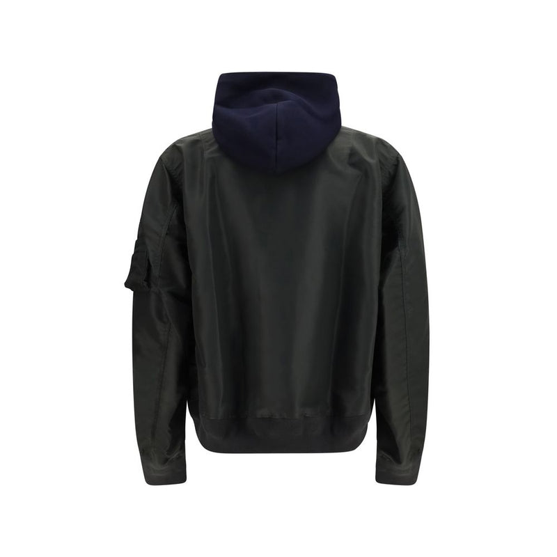 Sweat-shirt Sacai en coton multicolore
