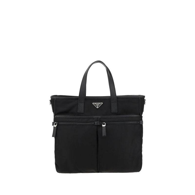 Sac bandoulière Prada en nylon noir