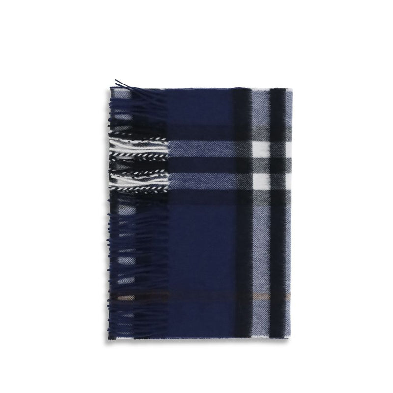 Écharpe en cachemire bleu Burberry