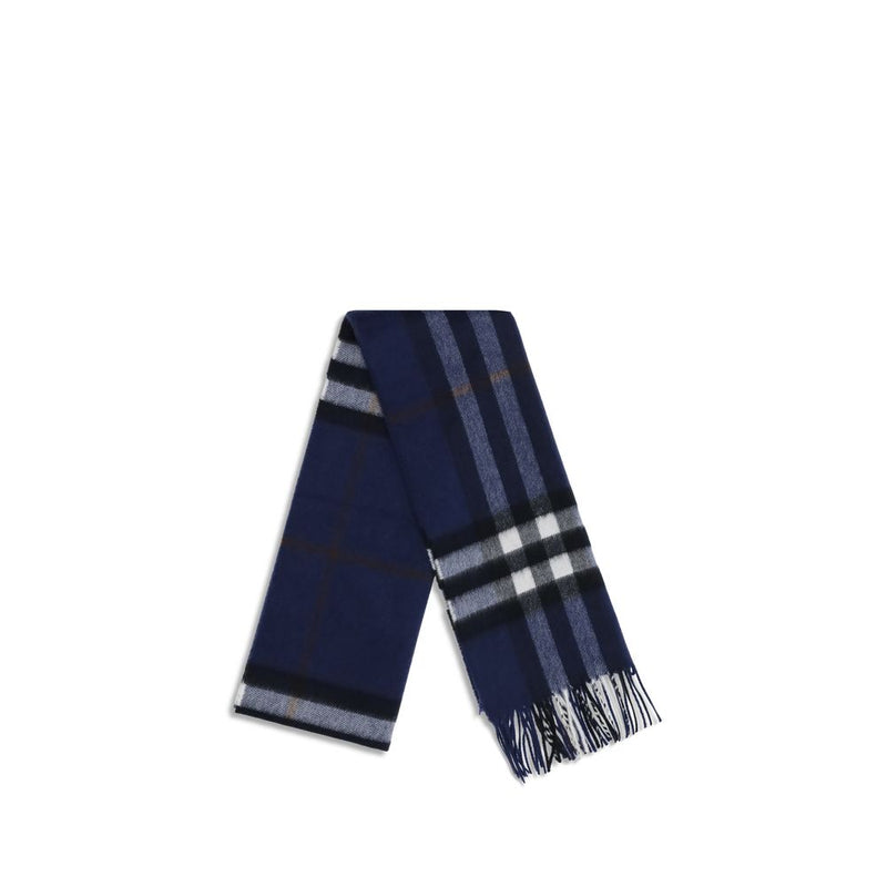 Écharpe en cachemire bleu Burberry