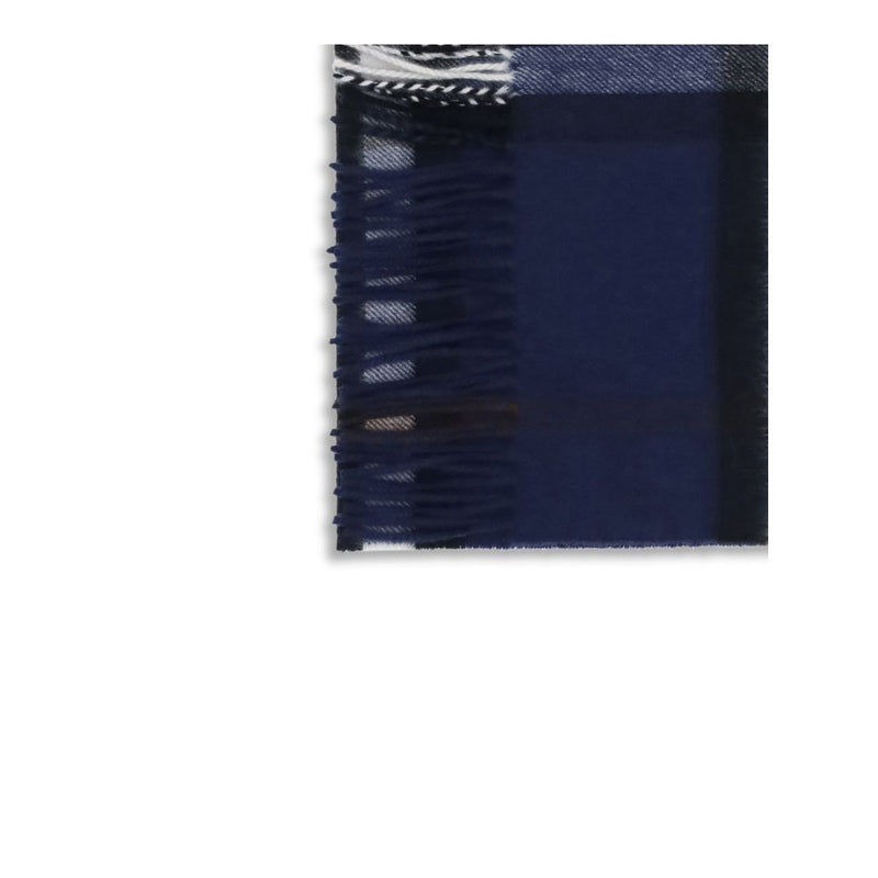 Écharpe en cachemire bleu Burberry