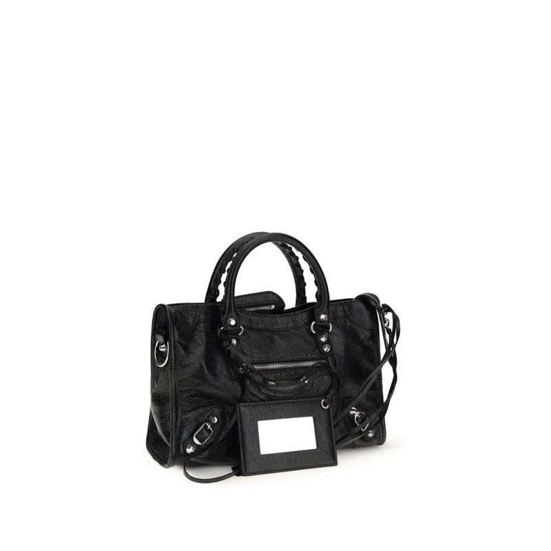 Balenciaga Black Lamb Ovis Aries Shoulder Bag