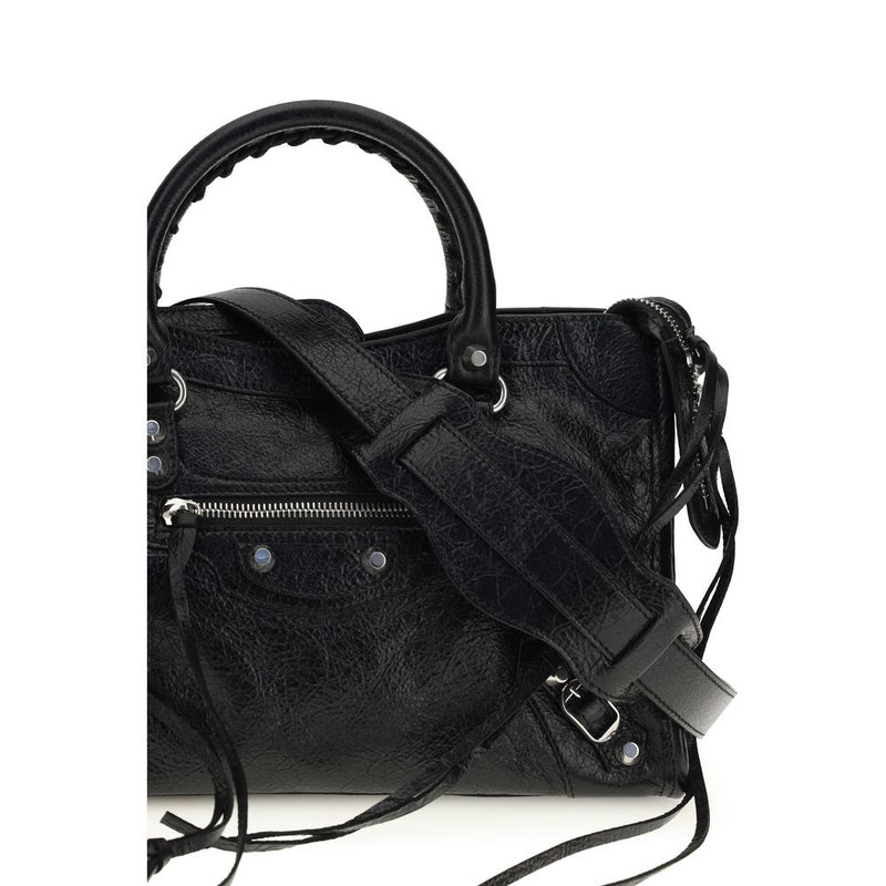 Balenciaga Black Lamb Ovis Aries Shoulder Bag