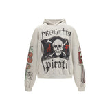 PDF Channel Gray Cotton Sweatshirt