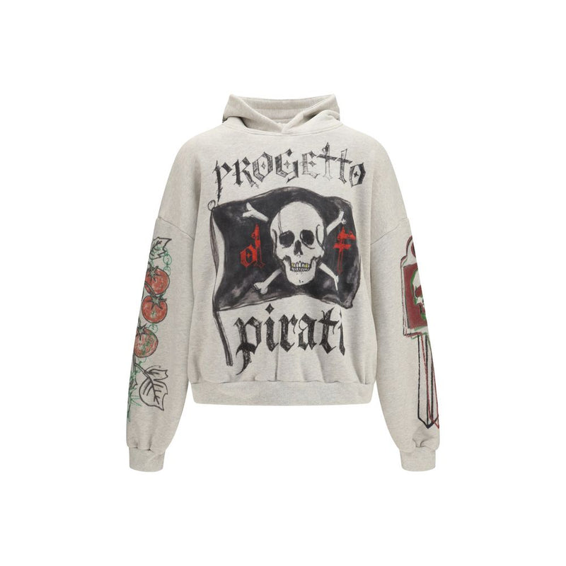 Sweat-shirt en coton gris avec canal PDF