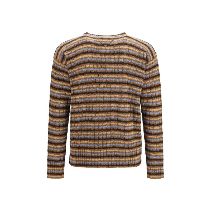 Sweat-shirt Prada en laine multicolore Oves Aries