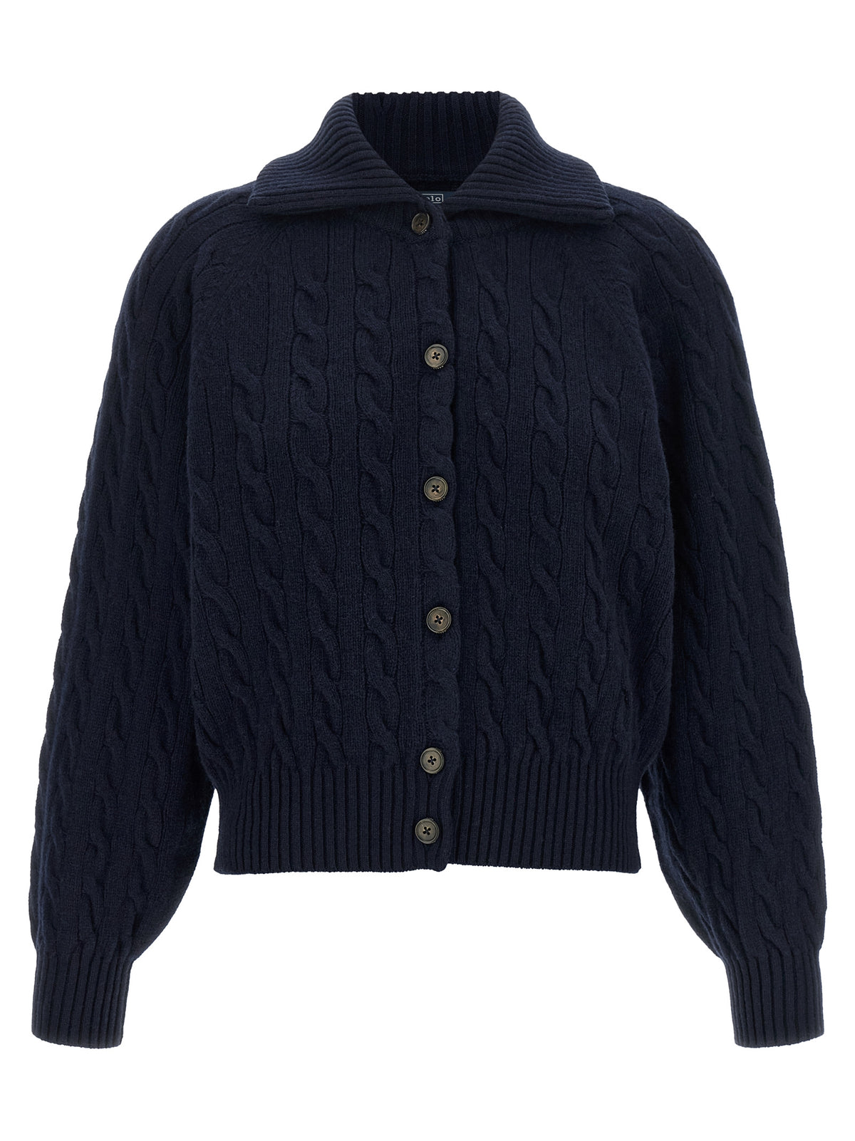 Polo Ralph Lauren Blue Wool Cardigan