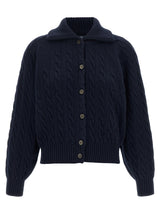 Polo Ralph Lauren Blue Wool Cardigan