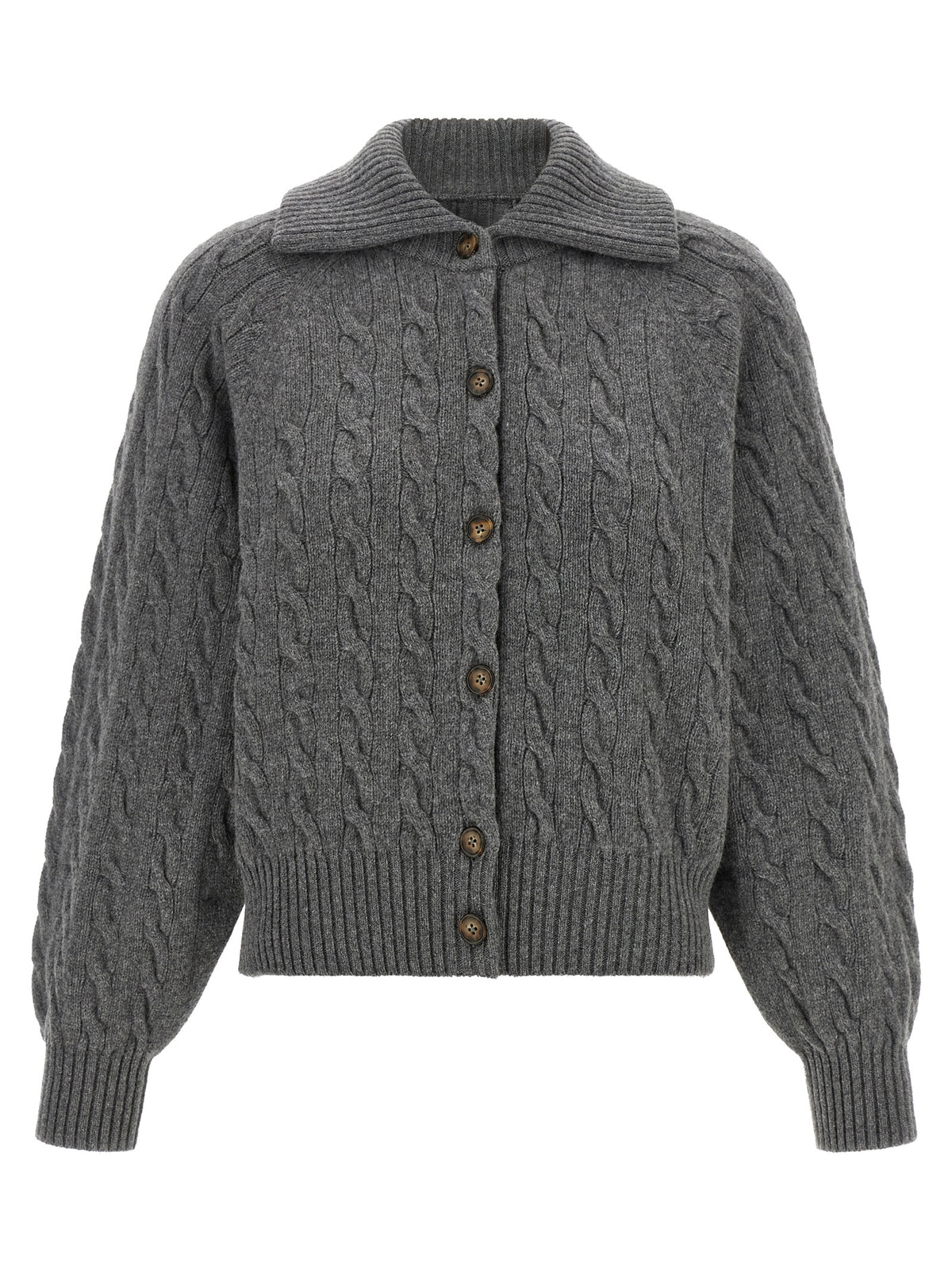 Polo Ralph Lauren Gray Wool Cardigan