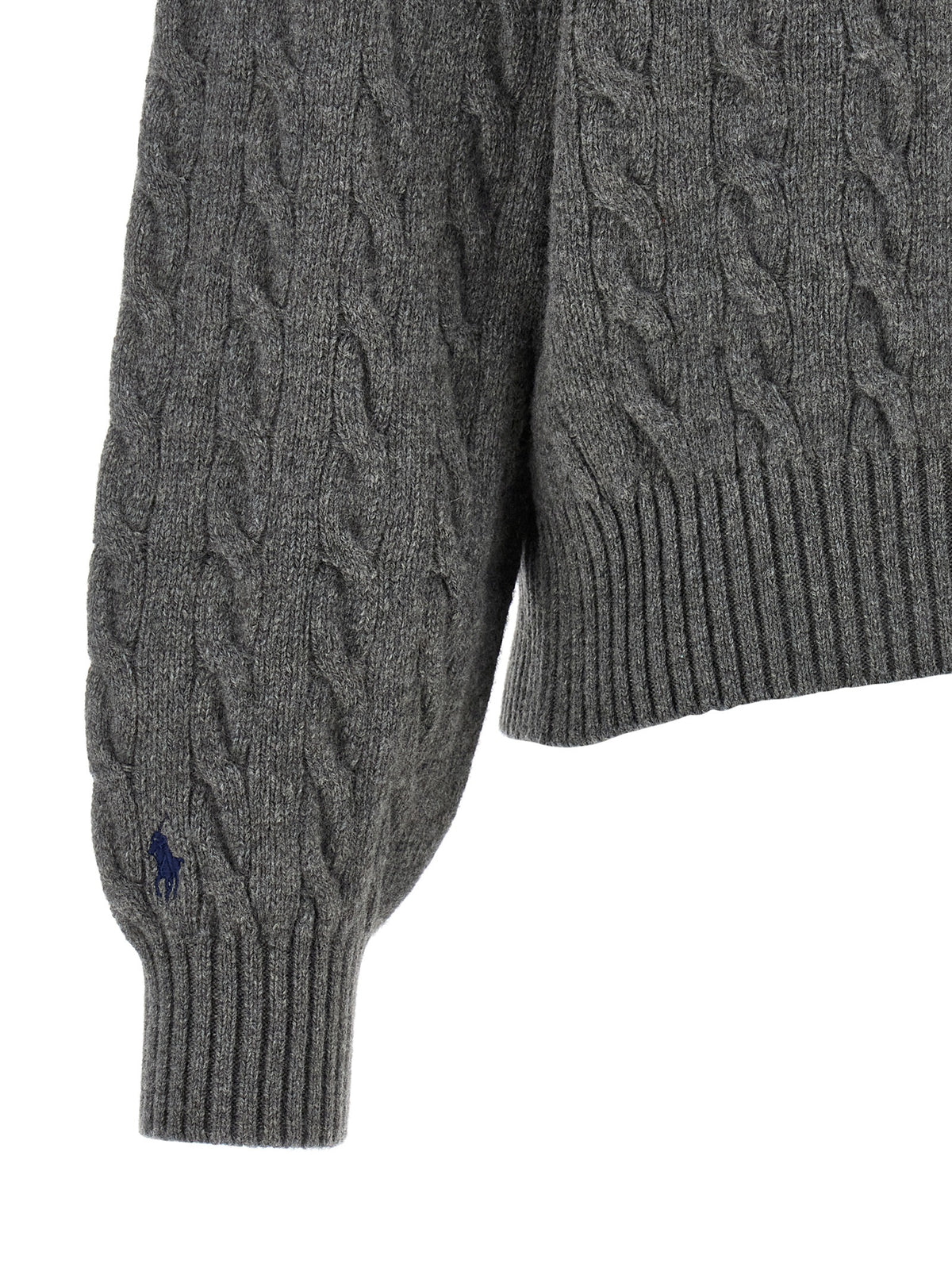 Polo Ralph Lauren Gray Wool Cardigan