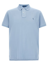 Polo Ralph Lauren Blue Cotton Polo Shirt