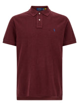 Polo Ralph Lauren Bordeaux Cotton Polo Shirt