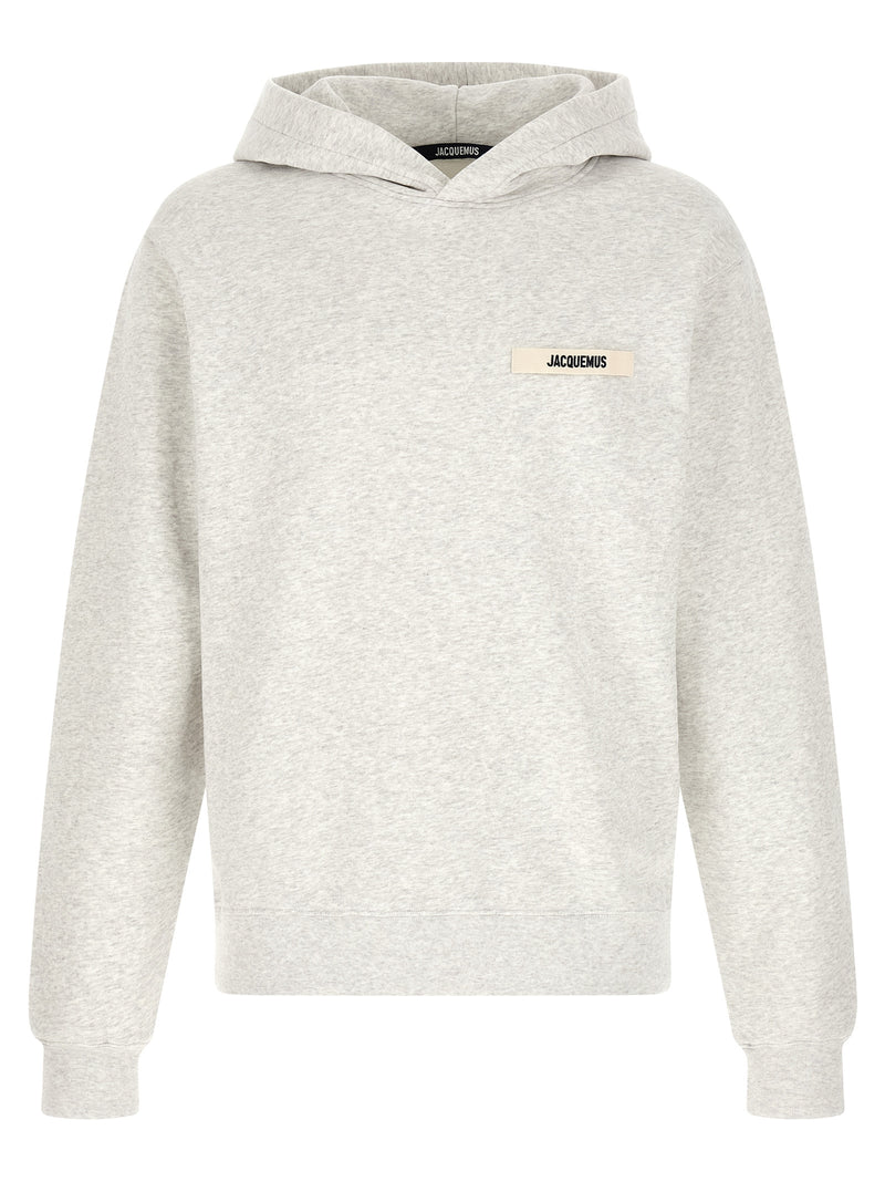 Sweat-shirt Jacquemus en coton gris