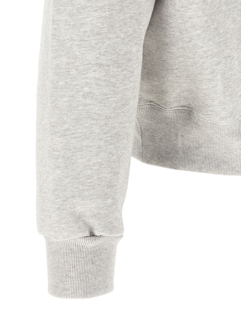 Sweat-shirt Jacquemus en coton gris