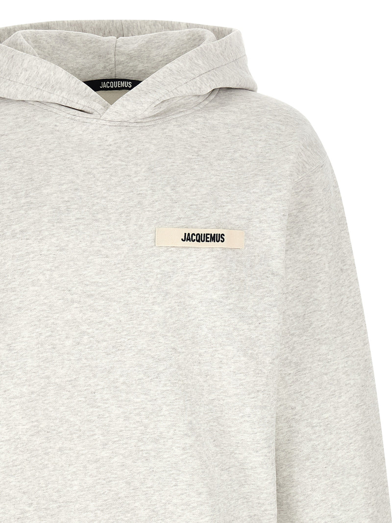 Sweat-shirt Jacquemus en coton gris