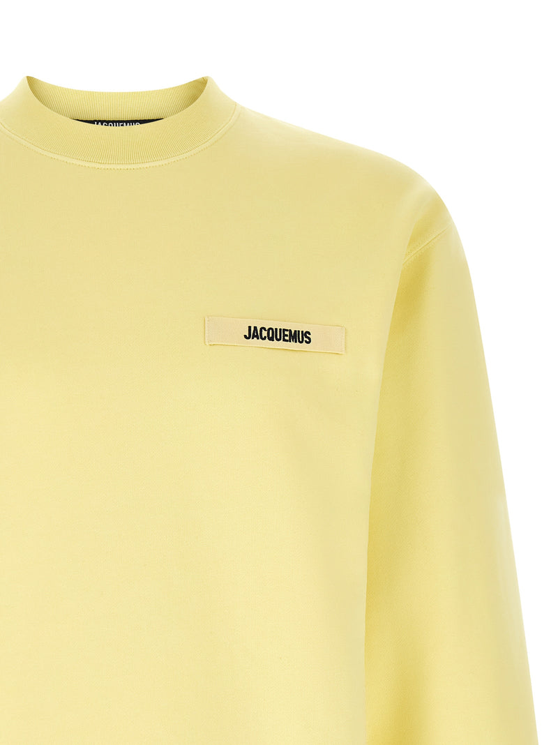 Jacquemus Sweat-shirt bicolore en coton