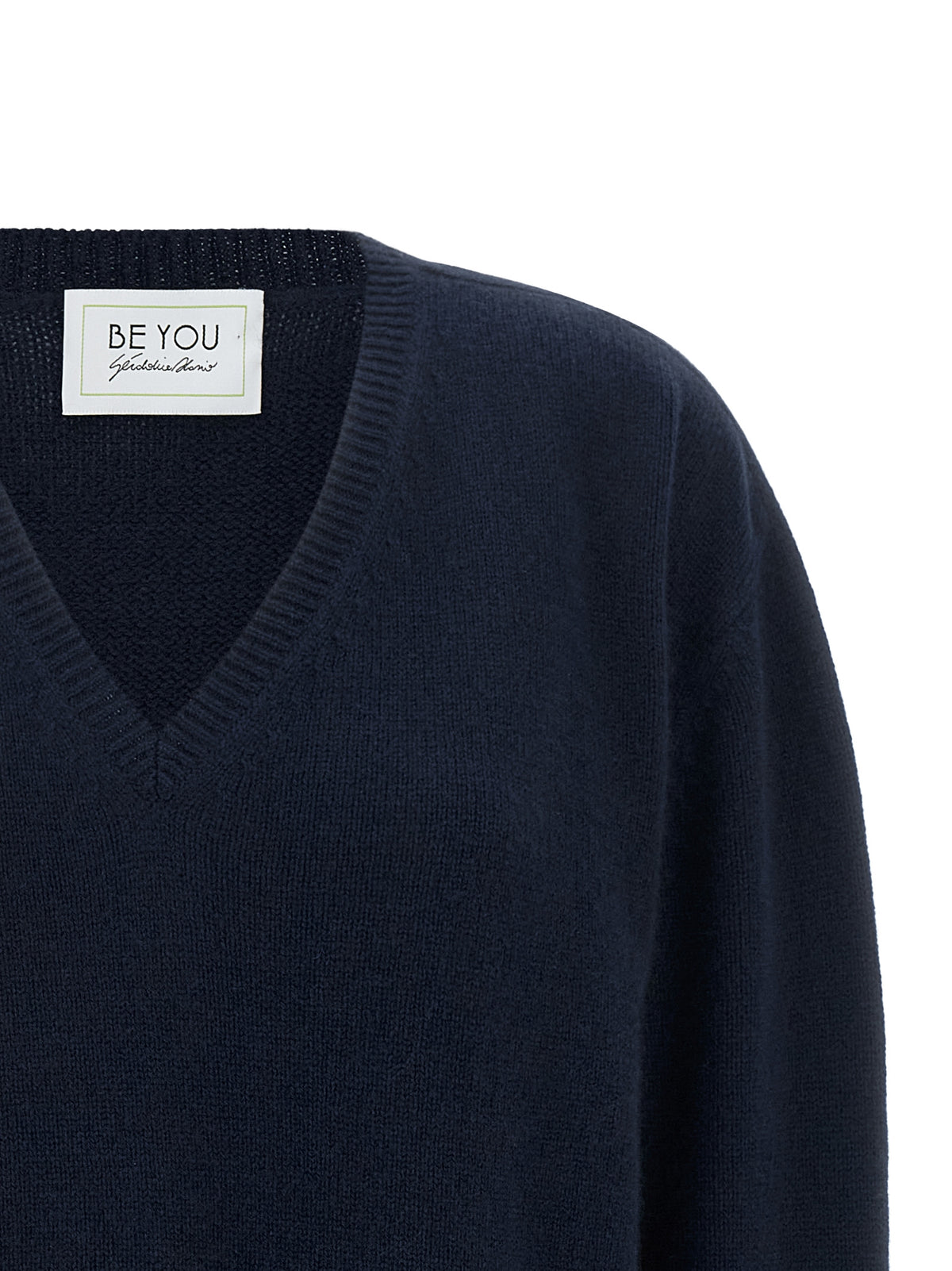 BE YOU Blue Cashmere Cardigan