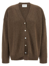 BE YOU Brown Cashmere Cardigan