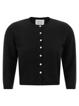 BE YOU Black Cashmere Cardigan