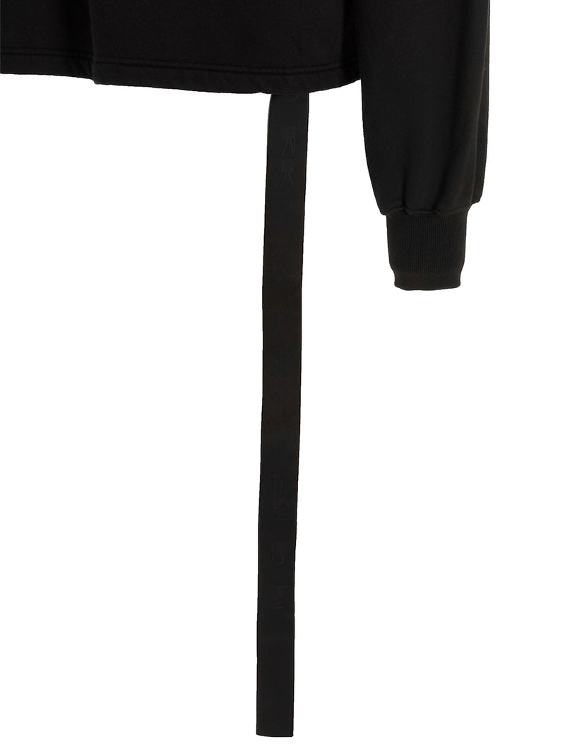 DRKSHDW Sweat-shirt noir en coton