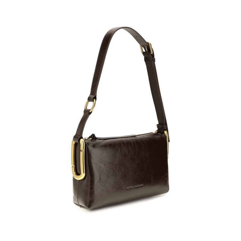Sac à bandoulière Marc Jacobs en cuir de veau marron Bos Taurus