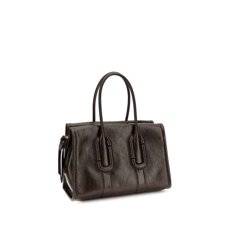 Sac à bandoulière Marc Jacobs en cuir de veau marron Bos Taurus