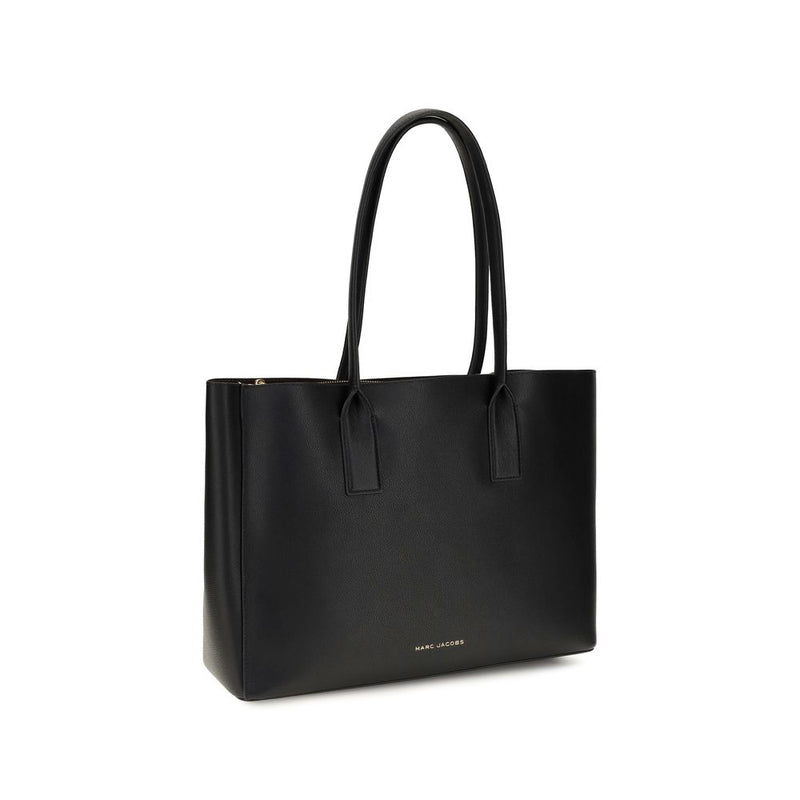 Sac à bandoulière Marc Jacobs en cuir de veau noir Bos Taurus