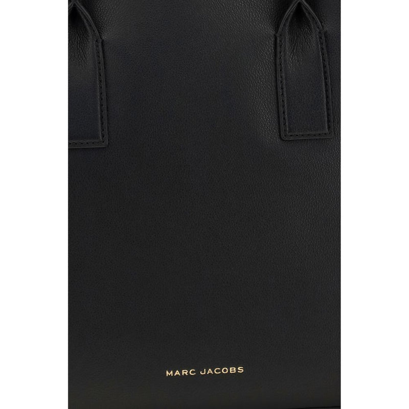 Sac à bandoulière Marc Jacobs en cuir de veau noir Bos Taurus