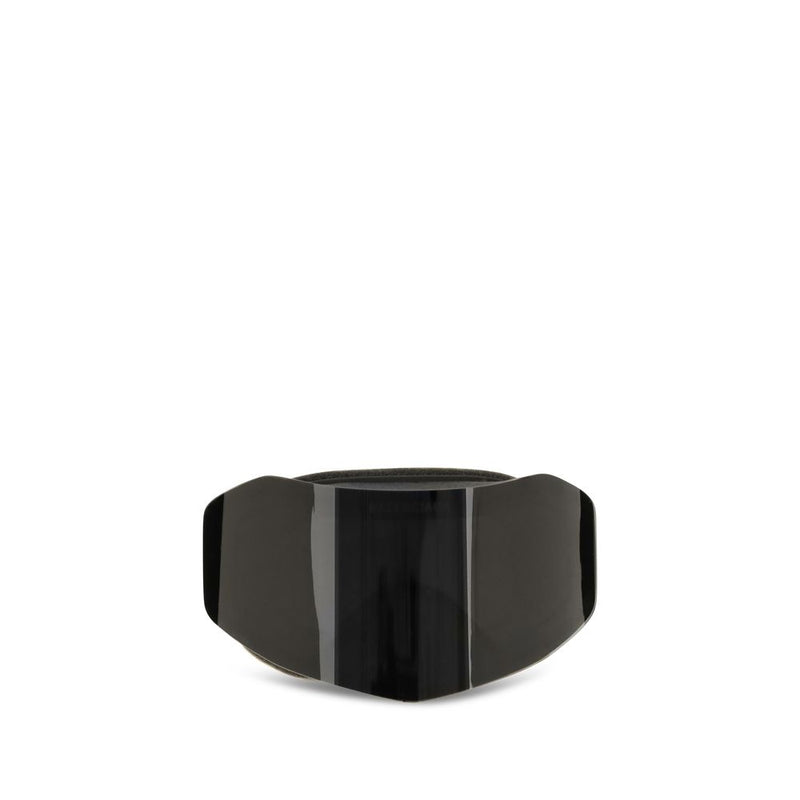 Lunettes de soleil Balenciaga noires en polyamide