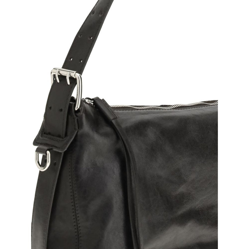 Sac bandoulière Lemaire Brown en agneau Ovis Aries