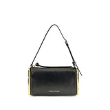Marc Jacobs Black Calf Leather Bos Taurus Shoulder Bag