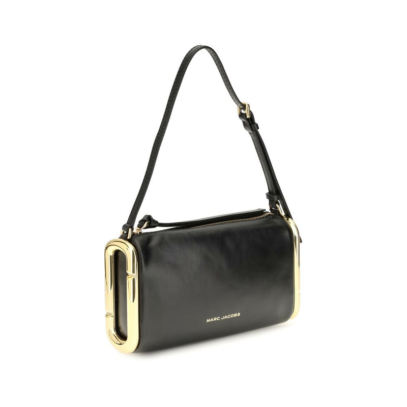 Sac à bandoulière Marc Jacobs en cuir de veau noir Bos Taurus