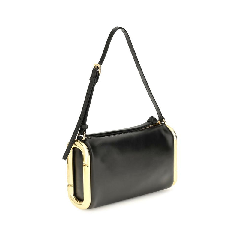 Sac à bandoulière Marc Jacobs en cuir de veau noir Bos Taurus