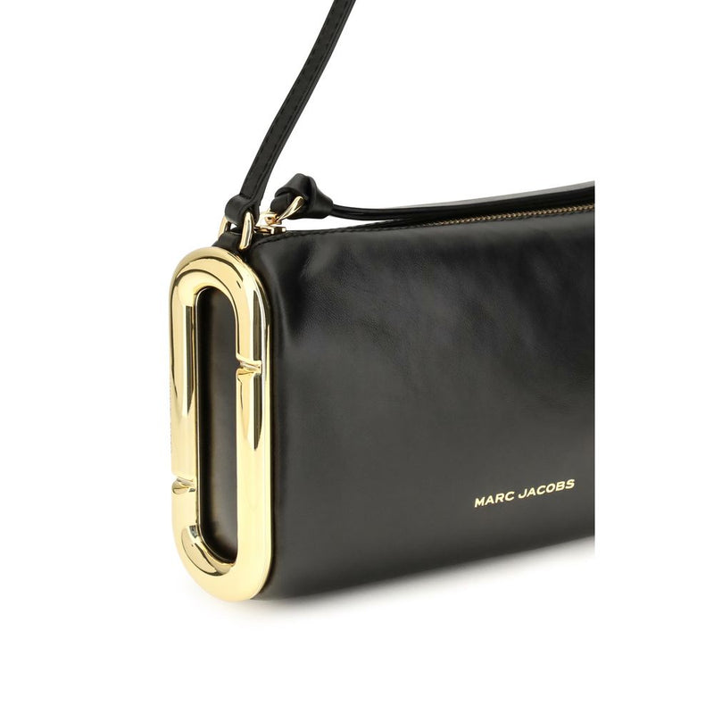 Sac à bandoulière Marc Jacobs en cuir de veau noir Bos Taurus