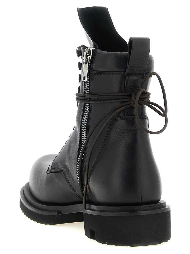 Rick Owens Black Calfskin Chelsea Boots - Low Army Gabe