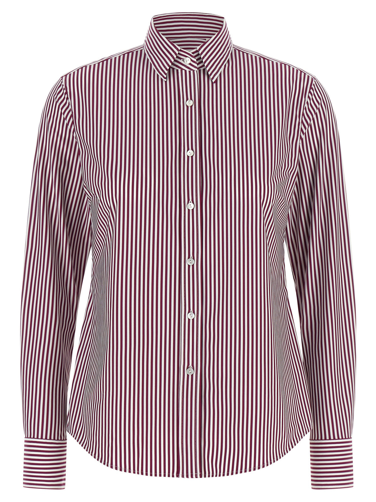 XACUS Bordeaux Polyamide Blouse