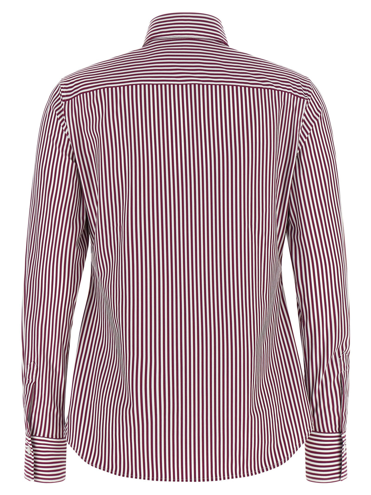 XACUS Bordeaux Polyamide Blouse