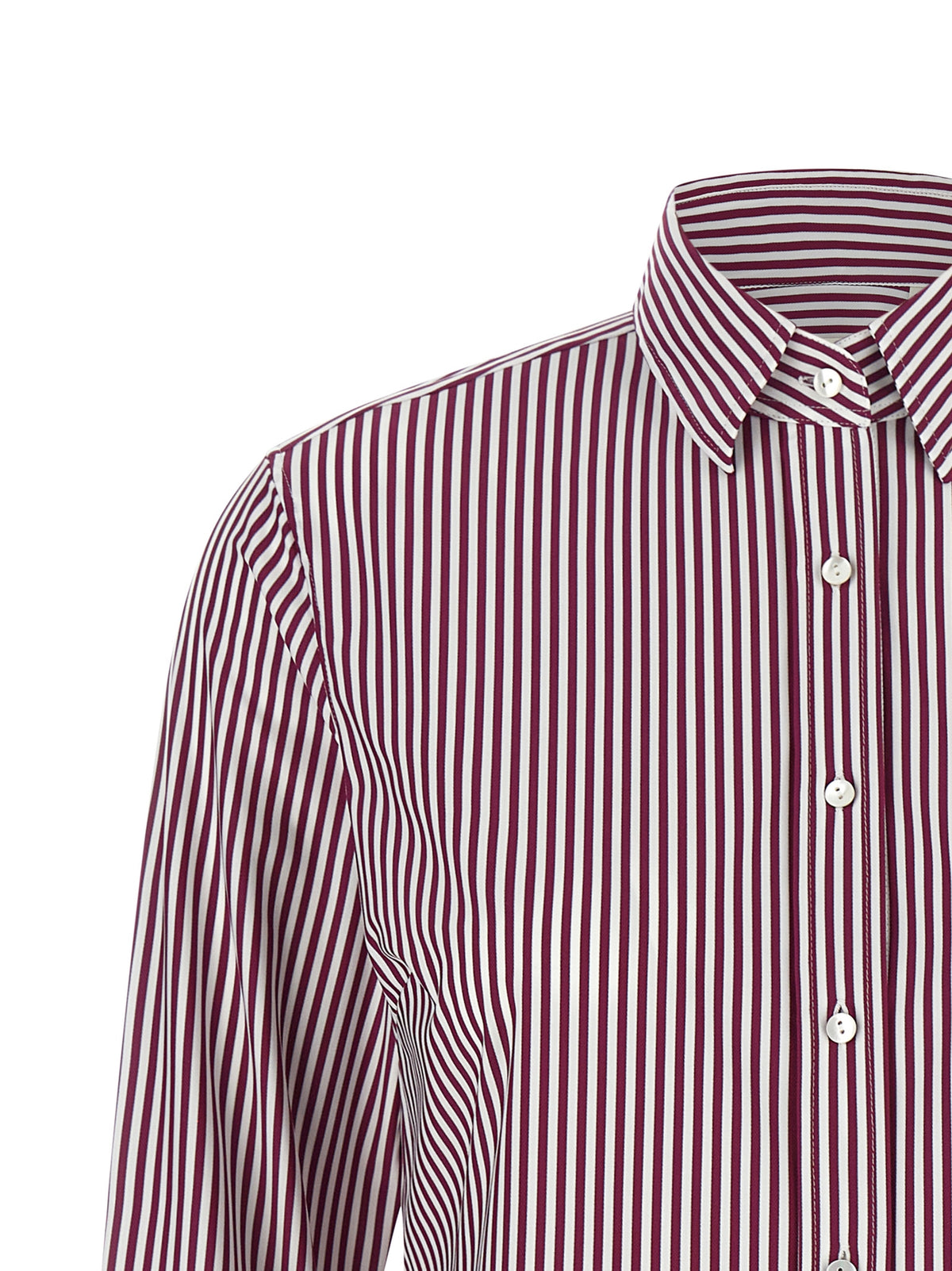 XACUS Bordeaux Polyamide Blouse