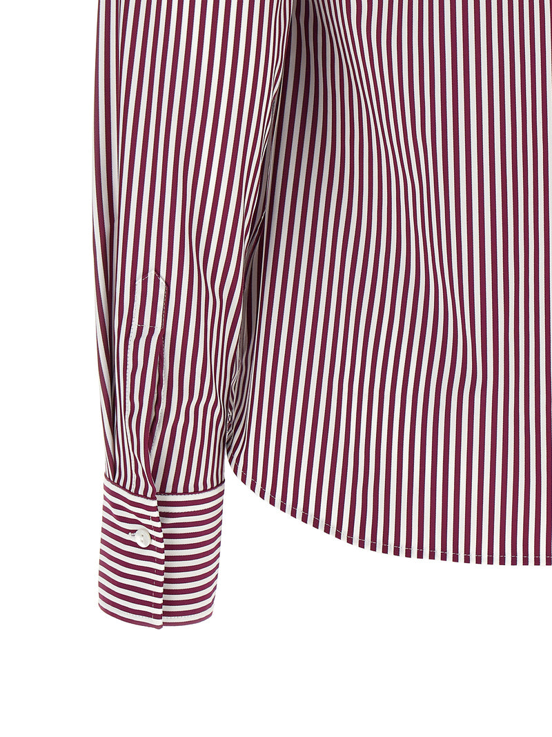 XACUS Sarakt Bordeaux Polyamide Blouse for Women