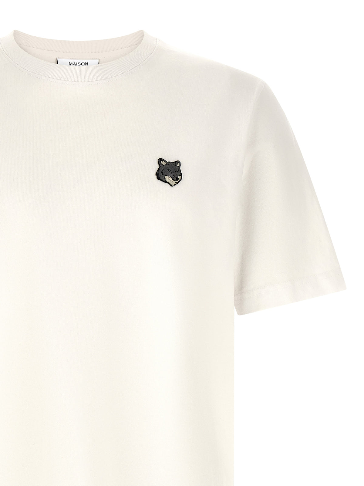 Maison Kitsuné White Cotton T-Shirt