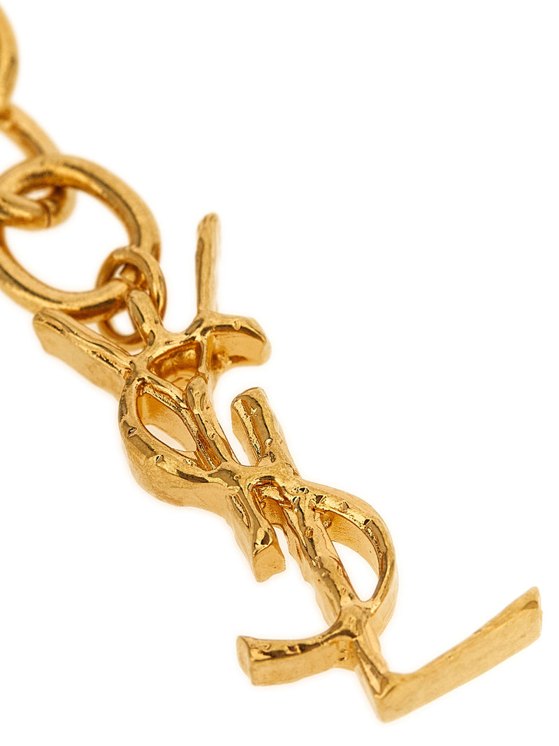 Saint Laurent Gold Brass Bracelet - Elegant Accessory