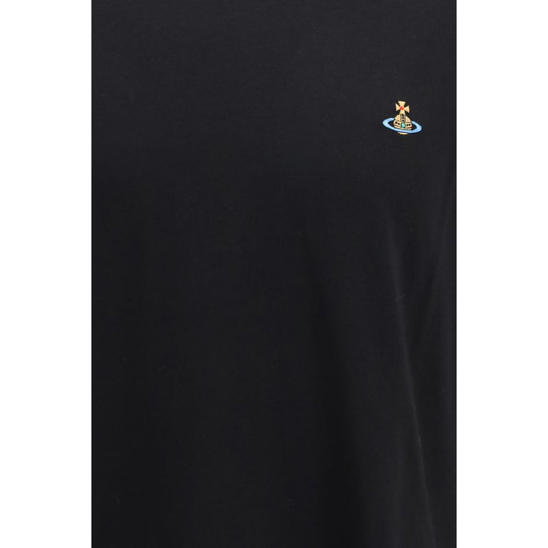 T-shirt en coton noir Vivienne Westwood Classic Orb