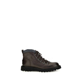 Fratelli Rossetti Brown Calf Leather Bos Taurus Lace-Up Boots