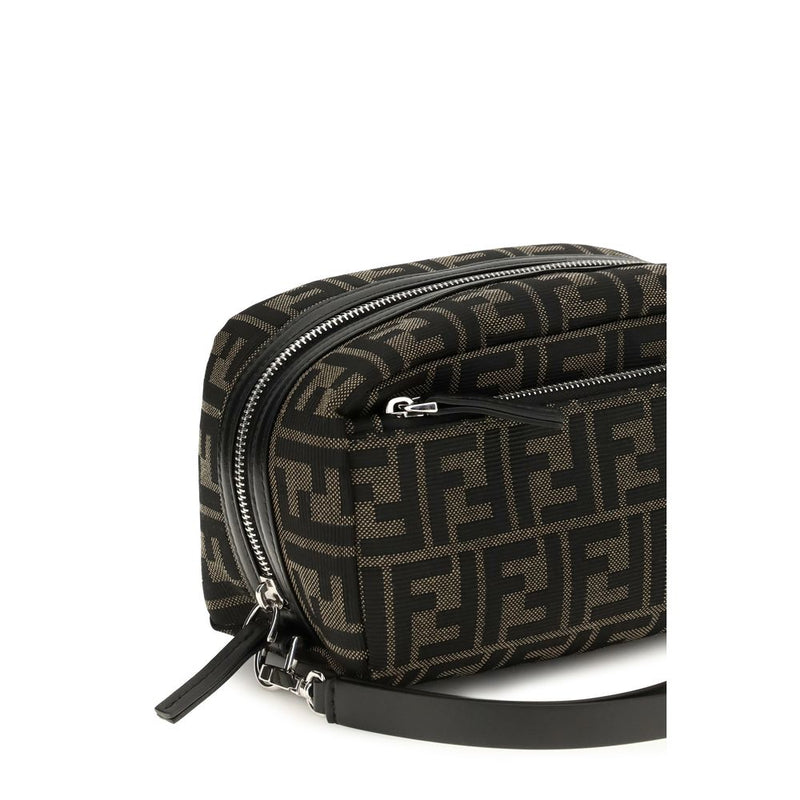 Fendi Autres accessoires en polyester marron
