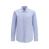 Valentino Garavani Blue Cotton Dress Shirt