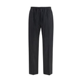 Valentino Garavani Black Cotton Chino Pants