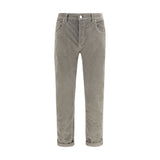 PT Torino Gray Cotton Casual Pants