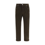 PT Torino Brown Cotton Casual Pants