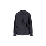 Lemaire Black Polyamide Shirt