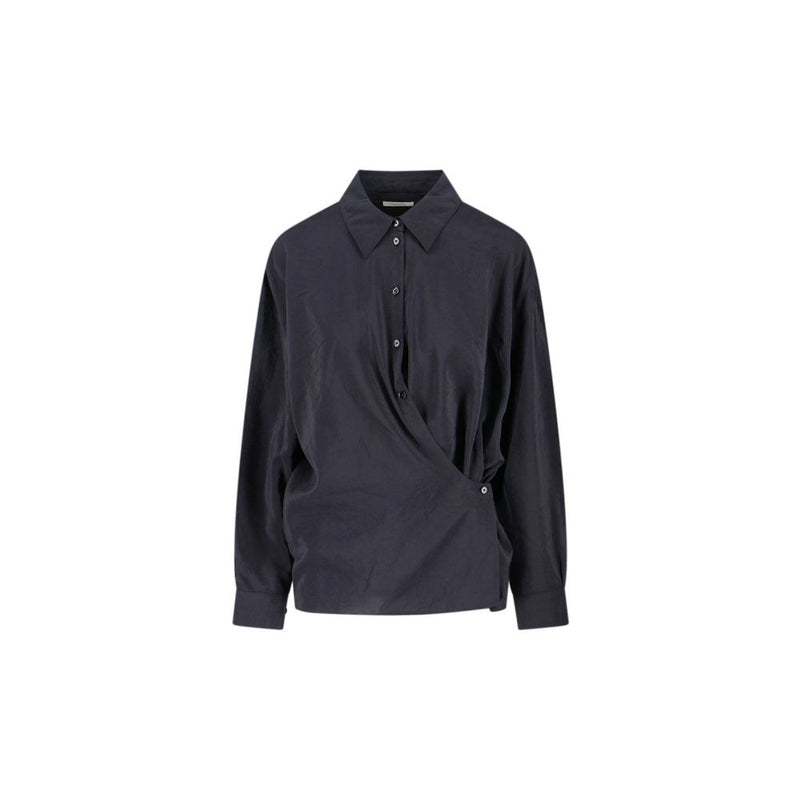 Lemaire Black Polyamide Shirt